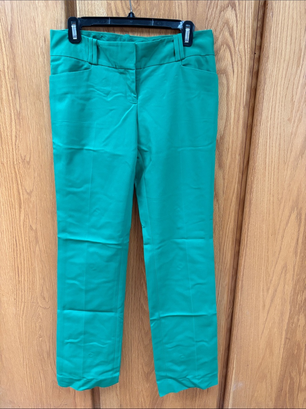 The Limited Drew Fit Kelly Green Career Dress Pants 6L - Picture 2 of 6